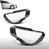 G-PLUS Headlight Lens Cover Compatible with Audi A3 2013-2016 8V0941003, 8V0941004 Left & Right Pair Front Headlamp Lens Cover Clear