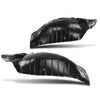 G-PLUS Front Left and Right Fender Liner Set Compatible with Nissan 370Z 2009-2020 638441EA0A, NI1249121, 638451EA0A, NI1248121 Black