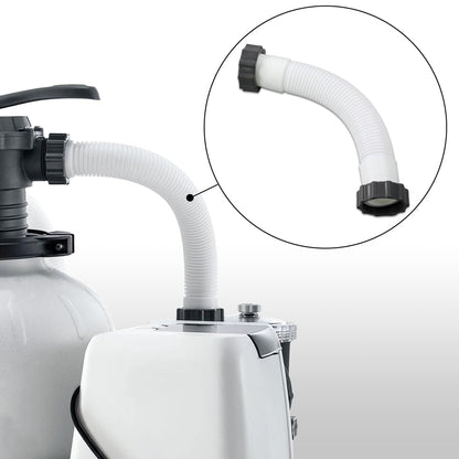 G-PLUS 11388 Pool Sand Filter Pump Hose Compatible with Intex Pool Sand Filter Pumps & Saltwater Systems 14 Inch Using 1.5 Connections 26371CA 26371EH 28647EG SF60110-2