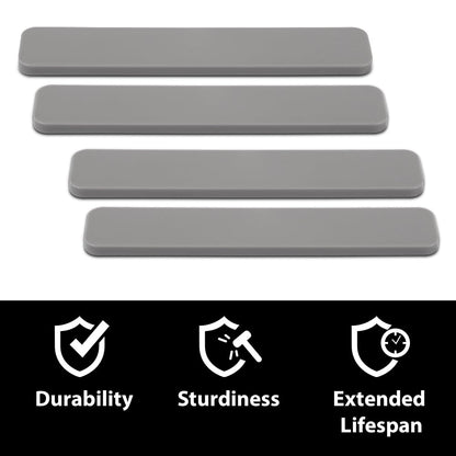 G-PLUS 4Pcs Decking Boards End Cap 5.5” Grey