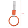 G-PLUS JDM Tsurikawa Ring Round Subway Train Bus Car Handle Hand Straps Drift Charm,Rear Bumper Warning Ring (Orange)