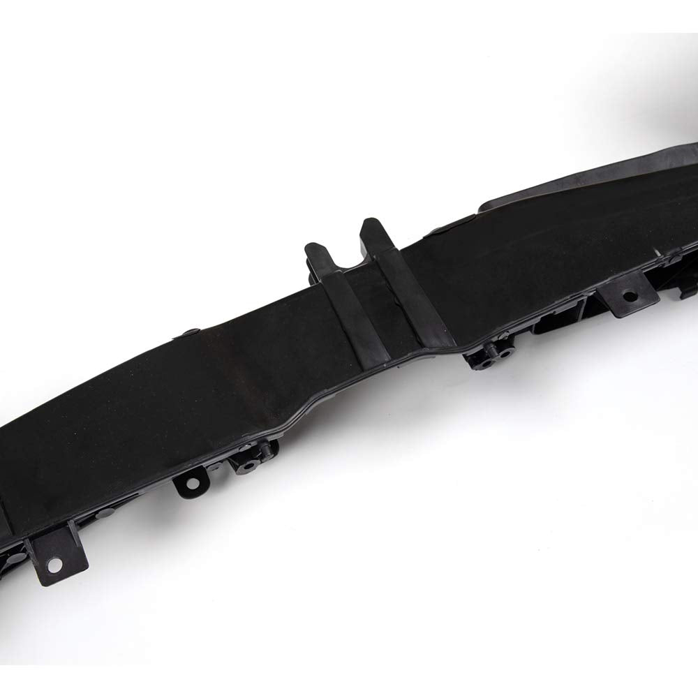 Front Radiator Core Support Tie Bar Compatible with Ford Focus 2012-2018 Upper Primed Plastic With Steel