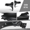 G-PLUS Fenders Pair LH & RH Compatible with Buick Encore GX Preferred 2020-2024 Fit Buick Encore GX (submodel: Avenir, Sport Touring) 2024 42766486, 42766485 Black