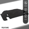 G-PLUS Engine Hood Insulation Pad Black with Clip, Compatible with 1993-1997 Ford Ranger