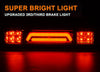 G-PLUS Rear LED Third Brake Light Compatible with Ford F150 Lobo 2004-2008/ Ford Explorer Sport Trac 2007-2010/ Lincoln Mark LT 2006-2008 3RD Cargo Led Tail Lamps (Red Lens Black Housing)