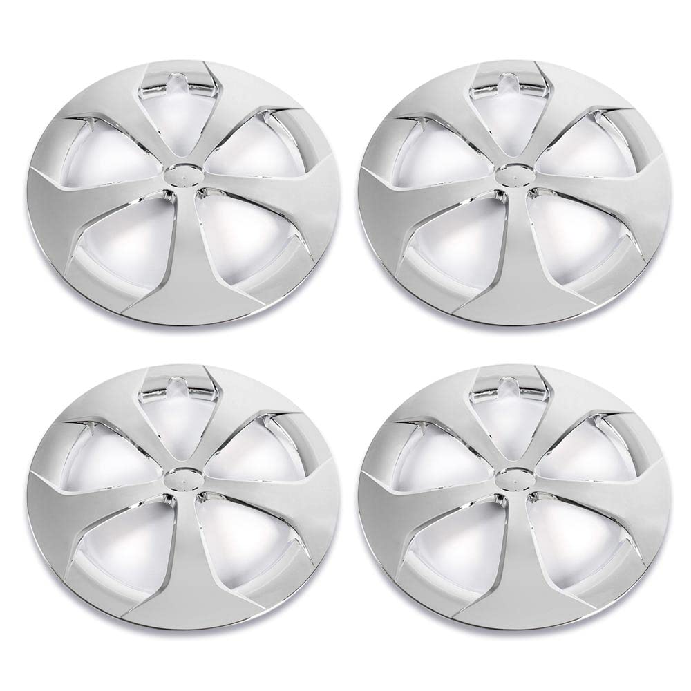 G-PLUS 15 inch Hubcaps, Compatible with to.yo.ta Prius 2010 2011 2012 2013 2014 2015 Auto Tire Replacement Exterior Cap 61167-42602-47060 Wheel Covers Hub Caps