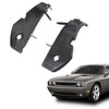 G-PLUS Front Pair Right & Left Retainer Bumper Bracket Support Compatible with Dodge Challenger 2008-2014 68043392AA, 68043393AA, CH1042122, CH1043122