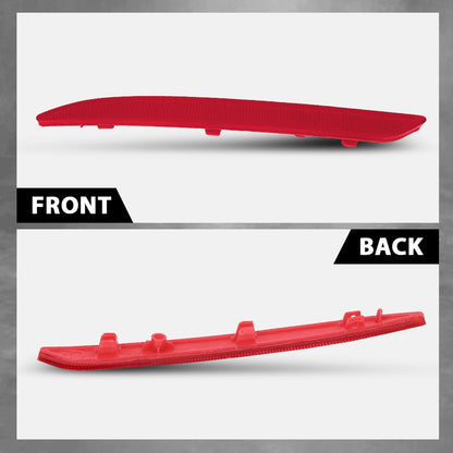 G-PLUS Rear Left Bumper Reflector, Compatible with Benz A220 A35 GLE350 GLE63 S550 2014-2022, Driver Side, 2228200774, MB1184104