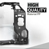 G-PLUS Front Left Side Intermediate Radiator Support Assembly w/ Bracket Compatible with Porsche Macan 2015-2018 95B805295 Direct OE Replacement Black