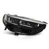 G-PLUS LED Right Side Headlight Assembly Front Headlamp without Bulb Compatible with Buick Regal 2018-2020 39050377 Clear Lens Black Housing Amber Reflector