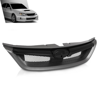 G-PLUS Front Bumper Grille Assembly Compatible with Subaru Impreza WRX 2011-2014 91121FG100