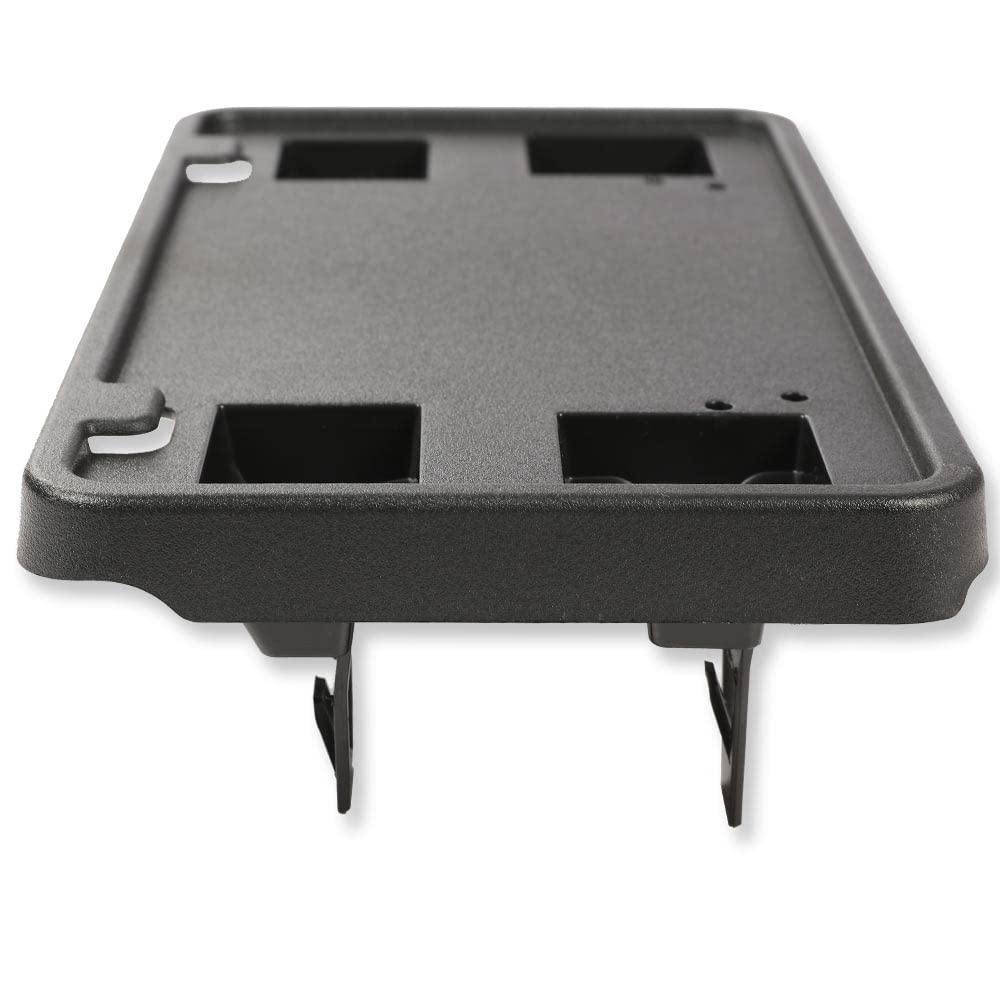 G-PLUS Front Bumper License Plate Mount Bracket Compatible with Ford F150 2015-2017 Front Bumper License Bracket Tag Holder Cover FL3Z17E810BA, FO1044109