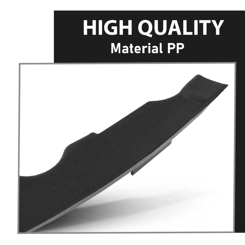 G-PLUS Front Bumper Grille Molding Strip Compatible with Chevy Malibu 2016-2021 23478391 23478390 2Pcs Right Left