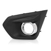 G-PLUS Driver Side Fog Light Bezel w/Chrome Cover Trim Compatible with Subaru Impreza 2012-2014 57731FJ030
