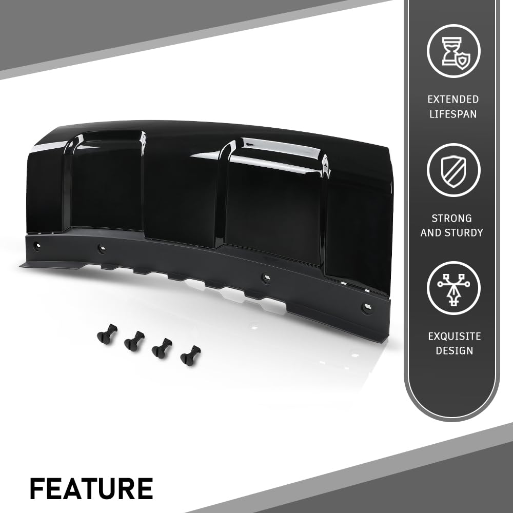 G-PLUS Front Lower Skid Plate Bumper Board Cover Trim Compatible with Range Rover Sport 2014-2017