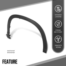 G-PLUS Fender Flare for Toyota Highlander 2014-2019 Front Right Black Product Features