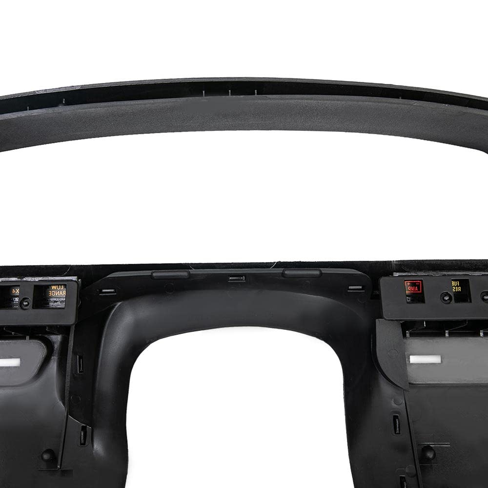 G-PLUS Dashboard Dash Panel Bezel, Compatible with Ford F150 F250 F350 Super Duty 1992 1993 1994 1995 1996 1997 W/Gas Engine Dash Cover ABS Plastic Adhesive