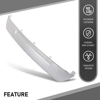G-PLUS Front Air Dam Deflector Lower Valance Apron, Compatible with Audi Q5 2018-2020, 80A807531TB2, AU1095109