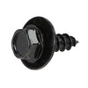 G-PLUS Splash Shield & Firewall Screws- M6.3 x 20mm Long- 10mm Hex- 20 pcs Screws Compatible with Most Models Black Iron