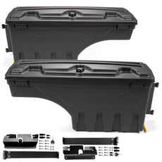 G-PLUS Lockable Storage Box 2PCS for Chevy Silverado GMC Sierra 2007-2018
