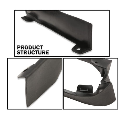 G-PLUS Front Bumper Grille Lower Air Deflector Compatible with 2016 Chevy Cruze L/LS/LT/Premier 1.4L/L4 - Gas 2017 2018 Chevy Cruze L/LS/LT/Premier 1.4L/L4 - Gas 1.6L/L4 - Diesel