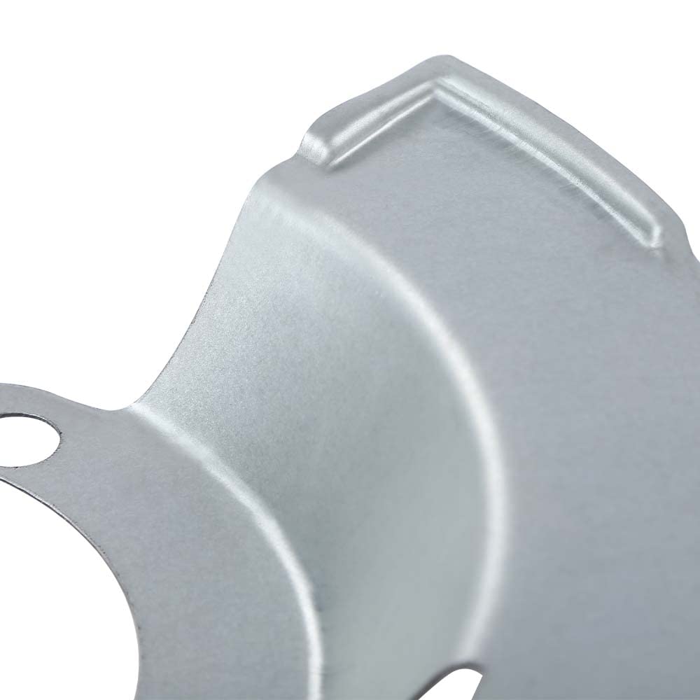 G-PLUS 1 Pair of Front Brake Dust Shield Left and Right Side Compatible with Dodge Ram 2500 3500 2000 2001 2002 Brake Dust Cover 5015129AA 5015128AA