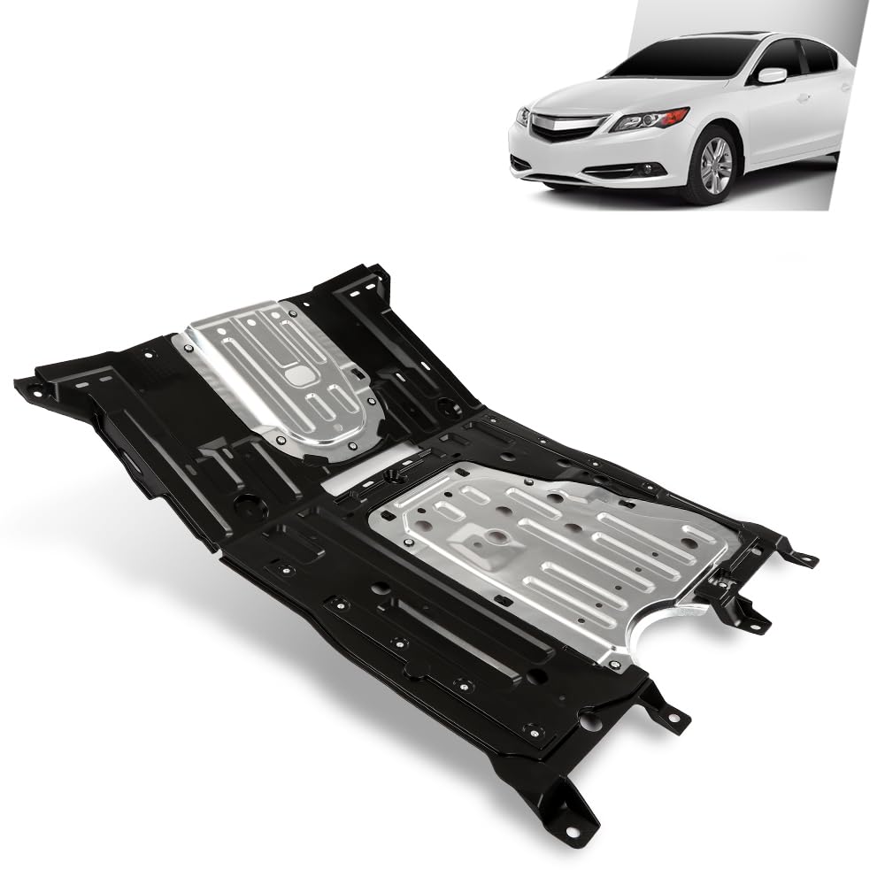 G-PLUS Engine Splash Shield Lower Engine Cover Assembly Compatible with Honda Civic 2012, Will Not fit MX and Si Trims,Fit Acura ILX 2013, Will Not fit 2.4L Engines 74110-TR3-A10 74110TR3A10