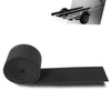 G-PLUS 12" x 100ft Ribbed Bunk Carpet Marine Boat Trailer Runners Outdoor Fit for Boat Trailer Runners Black