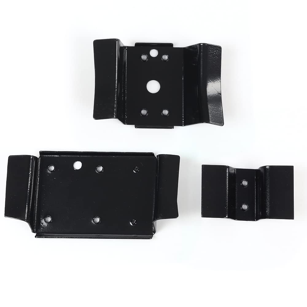G-PLUS Center Console & Floor Shifter Mounting Brackets Set Compatible with 1978-1988 Oldsmobile Cutlass and 1978-1987 Buick Regal 2 Door Floor Shifter & Console Mount 3pcs