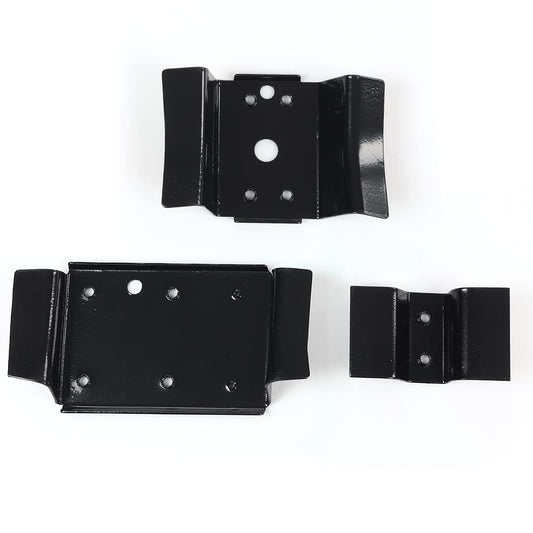 G-PLUS Center Console & Floor Shifter Mounting Brackets Set Compatible with 1978-1988 Oldsmobile Cutlass and 1978-1987 Buick Regal 2 Door Floor Shifter & Console Mount 3pcs