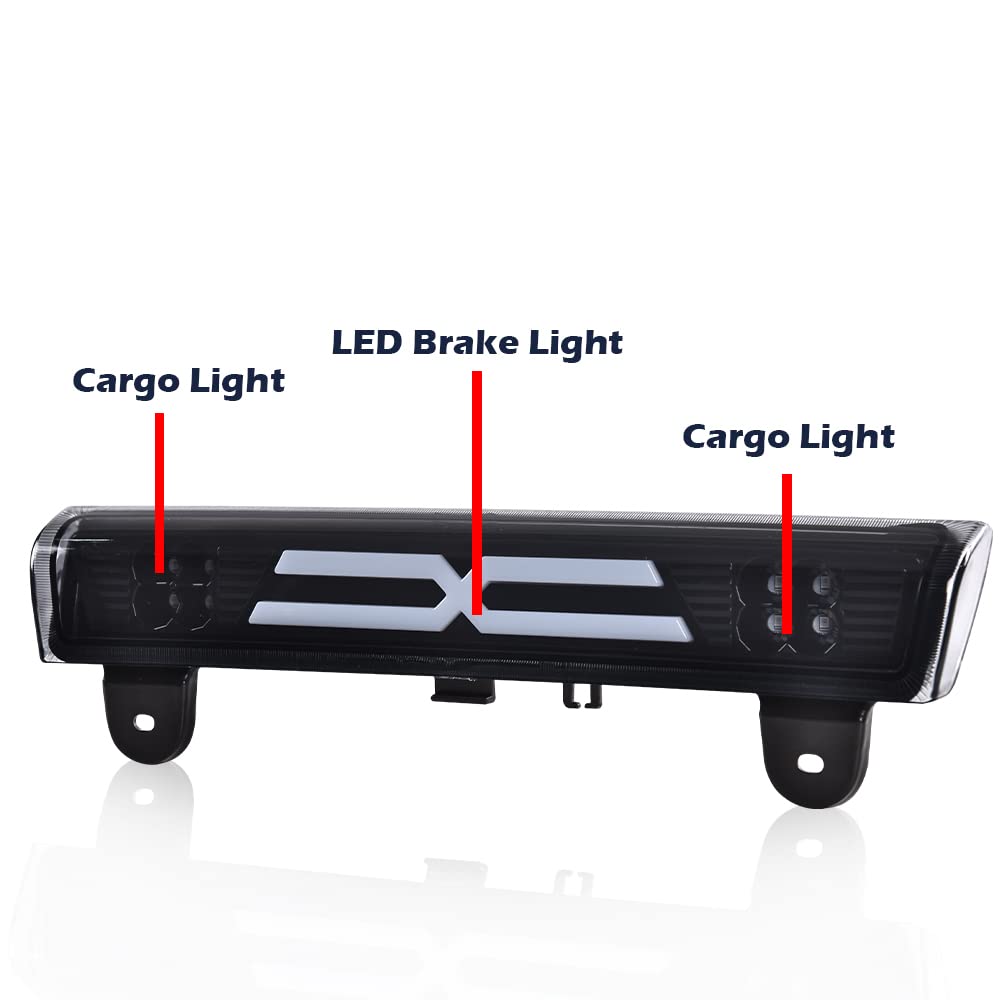 G-PLUS Third 3rd LED High Mount Brake Stop Light Compatible with Chevy Suburban 1500 2500 2000 2001 2002 2003 2004 2005 2006, Fit Chevy Tahoe/GMC Yukon/GMC Yukon XL 1500 2500 15170955
