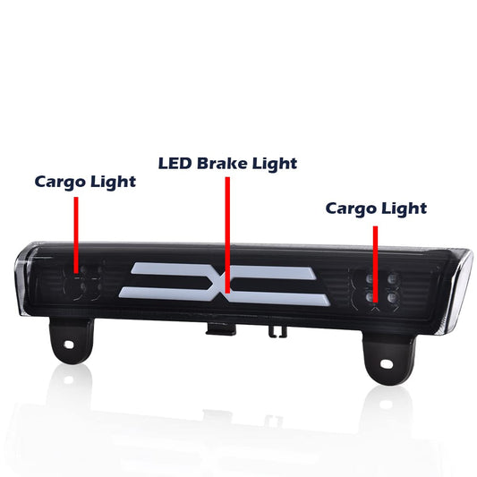 G-PLUS Third 3rd LED High Mount Brake Stop Light Compatible with Chevy Suburban 1500 2500 2000 2001 2002 2003 2004 2005 2006, Fit Chevy Tahoe/GMC Yukon/GMC Yukon XL 1500 2500 15170955