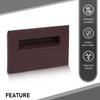 G-PLUS Dash Fuse Panel Cover Compatible with Chevy & GMC Truck 1988-1994/Fit Chevy Blazer GMC Yukon 1992-1994/Fit GMC Yukon Suburban 1992-1994 Red