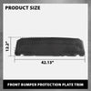 G-PLUS Front Bumper Protection Plate, Compatible with Audi A4L/A4/Avant/Quattro/qu. 2009-2017, 8K0807611B, 8K0 807 611B, 8K0 807 611 B Bumper Splash Shield Cover Skid Plate