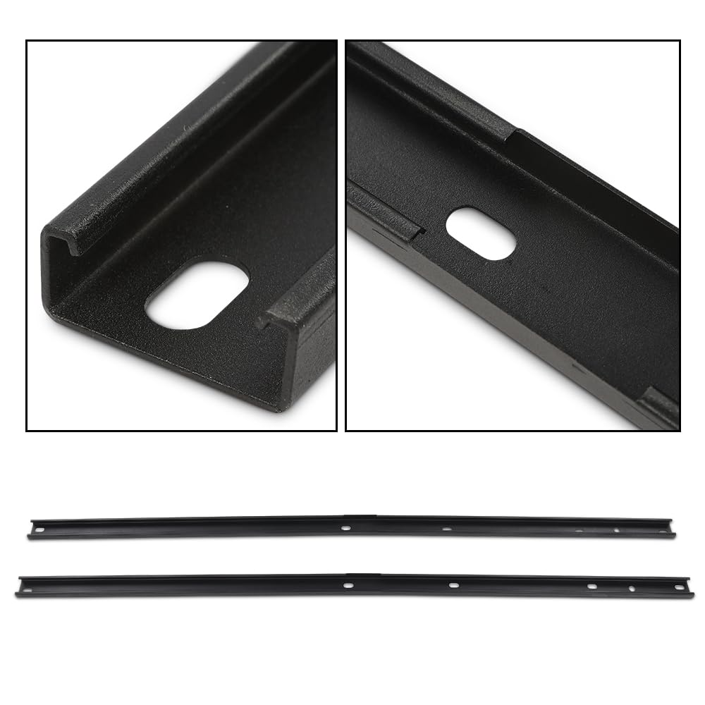 G-PLUS Roof Rack Side Rail Package Black 2 pcs Compatible with Chevy Traverse 2009-2017 19244264