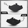 G-PLUS Front Bumper Towing Cover Tow Hook Cover Compatible with Benz W205 C-Class C200/220/250/300/350/400 2015-2018 A2058850324