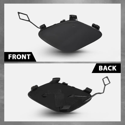 G-PLUS Front Bumper Towing Cover Tow Hook Cover Compatible with Benz W205 C-Class C200/220/250/300/350/400 2015-2018 A2058850324