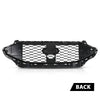 G-PLUS Front Upper Grille Compatible with Ford Edge ST/ST-Line 2019-2022 PT4B-8200, KT4Z-8200, KT4B-8A133 Gloss Black