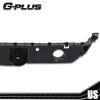 G-PLUS Rear Left & Right Bumper Bracket Set of 2 Compatible with 2013-2018 Nissan Sentra 852263SH0A, NI1133102, 852273SH0A, NI1132102