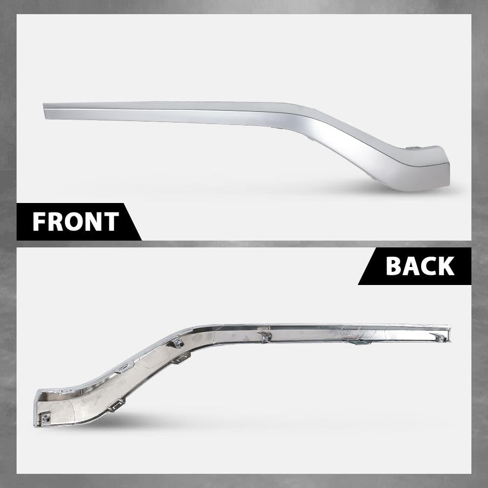 G-PLUS Front Bumper Center Molding Trim Right Passenger Side Compatible with Hyundai Santa Fe 2021-2023 86596S1600 86596-S1600