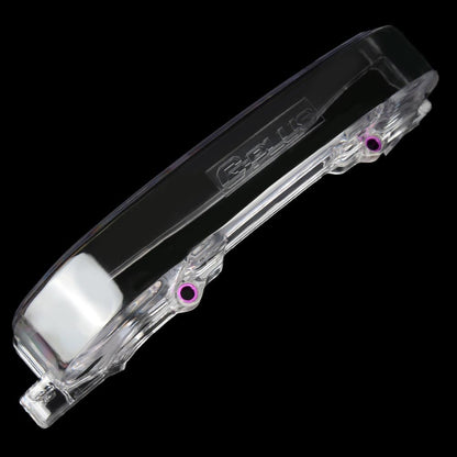 G-PLUS Clear Cam Gear Timing Belt Cover Compatible with Mitsubishi Eclipse 4G63 Turbo DSM 1G EVO 1 2 3