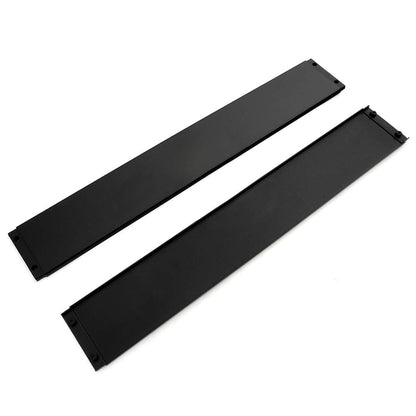 Universal 2 Meters / 76.7 Inch Side Skirt Extensions Rocker Panel Splitters Lip Kit