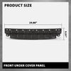G-PLUS Front Bumper Lower Panel Cover, Compatible with Hyundai Veloster 2011-2017, 291102V000 Black
