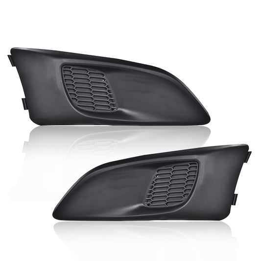 G-PLUS Fog Light Covers Driver Passenger Side Compatible with Chevy 2012-2016 Sonic LS/LT/LTZ 96694774 GM1039134 96694768 GM1038134 Left Right Fog Lamp Cover Insert Molding Trim Replacement