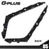 G-PLUS Rear Left & Right Bumper Bracket Set of 2 Compatible with 2013-2018 Nissan Sentra 852263SH0A, NI1133102, 852273SH0A, NI1132102
