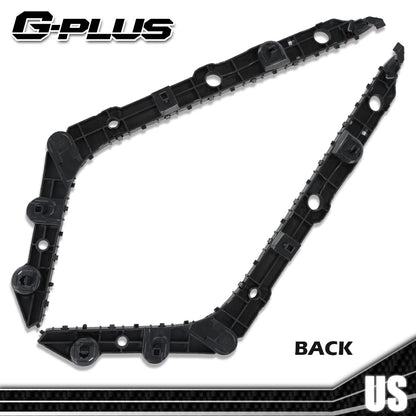 G-PLUS Rear Left & Right Bumper Bracket Set of 2 Compatible with 2013-2018 Nissan Sentra 852263SH0A, NI1133102, 852273SH0A, NI1132102