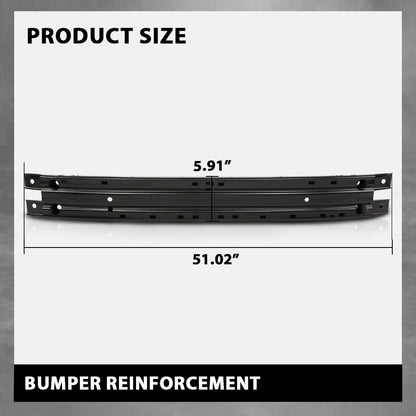 G-PLUS Front Bumper Reinforcement Compatible with Cadillac XT5 XT6 2019-2024,Fit Chevy Blazer 2019-2024,Fit GMC Acadia 2019-2023