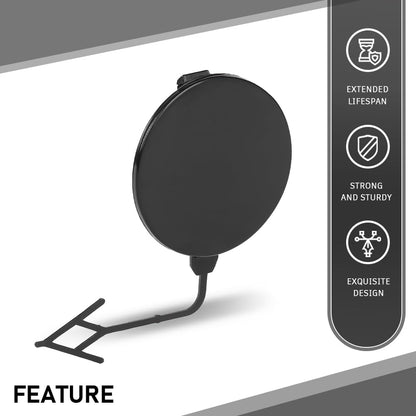 G-PLUS Rear Tow Eye Cover, Compatible with Audi A6 (submodel: Premium, Premium Plus)/ A6 Quattro 2012 2013 2014 2015, 4G5807441GRU, AU1129101