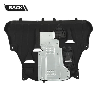G-PLUS Engine Splash Shield Compatible with Jeep Cherokee 2015 2016 2017 2018 68102261AG CH1228156 Black