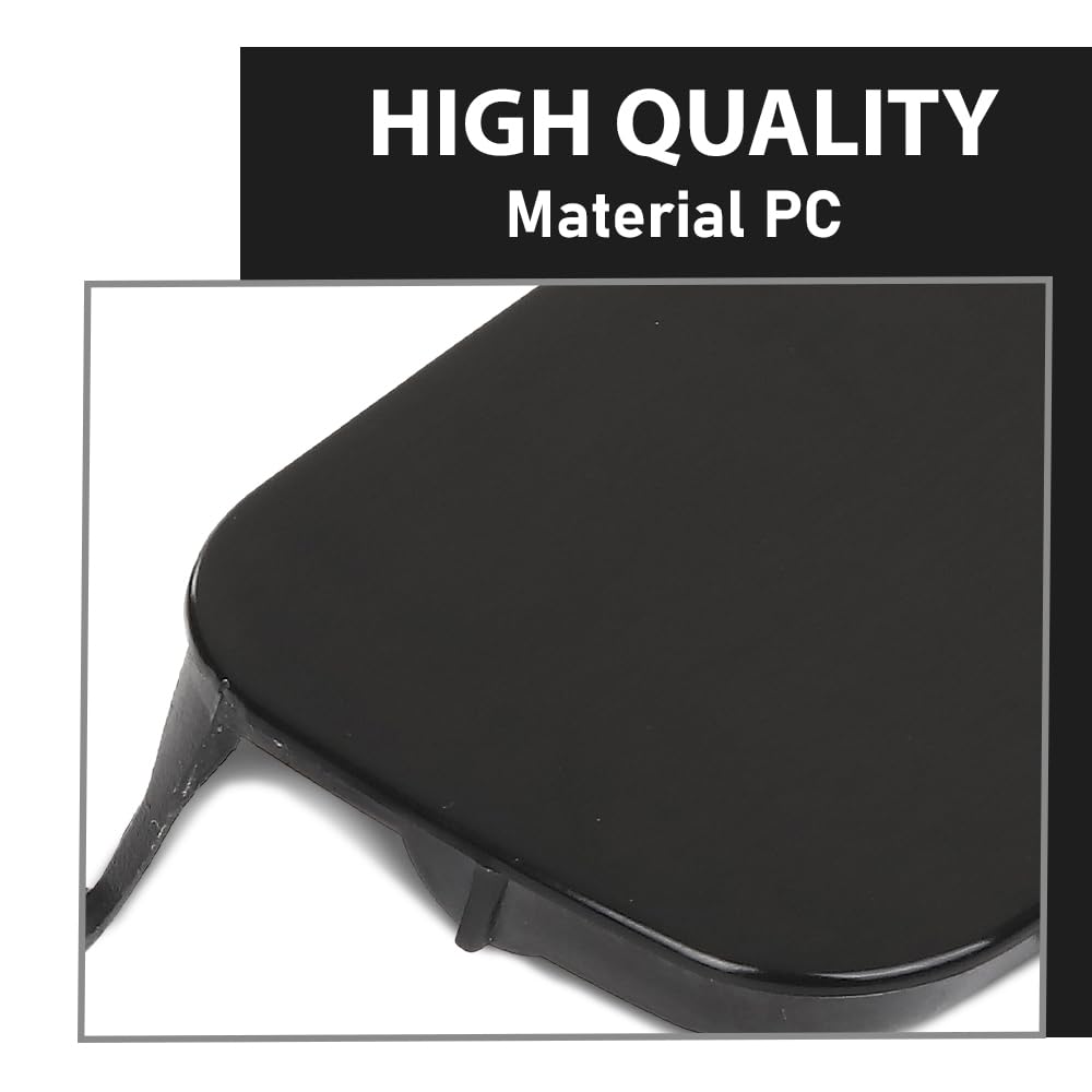 G-PLUS Rear Bumper Tow Hook Eye Cover Cap, Compatible with Audi A8 Quattro D4 2014-2017